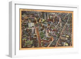 Aerial View of Newark, New Jersey-null-Framed Art Print