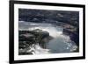 Aerial view of Niagara Falls, Ontario, Canada.-Kymri Wilt-Framed Photographic Print