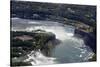 Aerial view of Niagara Falls, Ontario, Canada.-Kymri Wilt-Stretched Canvas