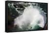 Aerial view of Niagara Falls, Ontario, Canada.-Kymri Wilt-Framed Stretched Canvas