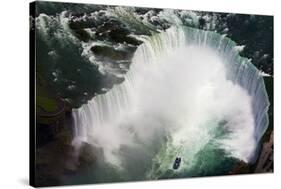Aerial view of Niagara Falls, Ontario, Canada.-Kymri Wilt-Stretched Canvas