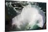 Aerial view of Niagara Falls, Ontario, Canada.-Kymri Wilt-Stretched Canvas