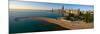 Aerial view of North Avenue Beach, Chicago, Cook County, Illinois, USA-null-Mounted Photographic Print