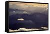 Aerial View of North Cascade Mountain Range-Steve Terrill-Framed Stretched Canvas