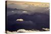 Aerial View of North Cascade Mountain Range-Steve Terrill-Stretched Canvas