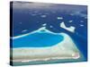 Aerial View of North Male Atoll, Maldives, Indian Ocean-Papadopoulos Sakis-Stretched Canvas