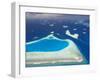 Aerial View of North Male Atoll, Maldives, Indian Ocean-Papadopoulos Sakis-Framed Photographic Print