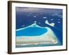 Aerial View of North Male Atoll, Maldives, Indian Ocean-Papadopoulos Sakis-Framed Photographic Print