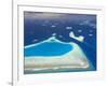 Aerial View of North Male Atoll, Maldives, Indian Ocean-Papadopoulos Sakis-Framed Photographic Print