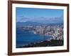 Aerial View of Oahu, Honolulu, HI-Barry Winiker-Framed Photographic Print