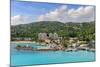 Aerial View of Ocho Rios, Jamaica in the Caribbean-Gino Santa Maria-Mounted Photographic Print