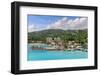 Aerial View of Ocho Rios, Jamaica in the Caribbean-Gino Santa Maria-Framed Photographic Print