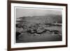 Aerial View of Oginohama, Japan, from a Zeppelin, 1929-null-Framed Giclee Print