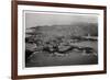 Aerial View of Oginohama, Japan, from a Zeppelin, 1929-null-Framed Giclee Print