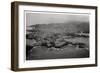 Aerial View of Oginohama, Japan, from a Zeppelin, 1929-null-Framed Giclee Print