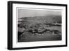 Aerial View of Oginohama, Japan, from a Zeppelin, 1929-null-Framed Giclee Print
