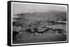 Aerial View of Oginohama, Japan, from a Zeppelin, 1929-null-Framed Stretched Canvas