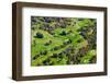 Aerial view of Ojai Valley Inn Country Club Golf Course in Ventura County, Ojai, California-null-Framed Photographic Print