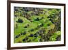 Aerial view of Ojai Valley Inn Country Club Golf Course in Ventura County, Ojai, California-null-Framed Photographic Print