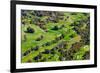 Aerial view of Ojai Valley Inn Country Club Golf Course in Ventura County, Ojai, California-null-Framed Photographic Print