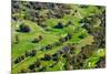 Aerial view of Ojai Valley Inn Country Club Golf Course in Ventura County, Ojai, California-null-Mounted Photographic Print