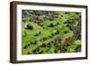 Aerial view of Ojai Valley Inn Country Club Golf Course in Ventura County, Ojai, California-null-Framed Photographic Print