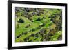 Aerial view of Ojai Valley Inn Country Club Golf Course in Ventura County, Ojai, California-null-Framed Photographic Print