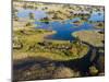 Aerial View of Okavango Delta, Botswana, Africa-Sergio Pitamitz-Mounted Photographic Print