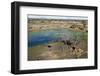 Aerial View of Okavango Delta, Botswana, Africa-Sergio-Framed Photographic Print