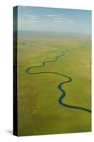 Aerial View of Okavango Delta-Michele Westmorland-Stretched Canvas