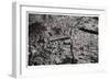 Aerial View of Old Cairo, Egypt, from a Zeppelin, 1931-null-Framed Giclee Print