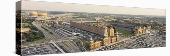 Aerial View of Oriole Park at Camden Yards, Baltimore, Maryland, USA-null-Stretched Canvas