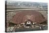 Aerial View of Packed JFK Stadium-null-Stretched Canvas