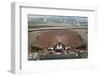 Aerial View of Packed JFK Stadium-null-Framed Photographic Print