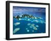 Aerial View of Palau known as 70 Mile Islands-Ian Shive-Framed Photographic Print