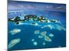 Aerial View of Palau known as 70 Mile Islands-Ian Shive-Mounted Photographic Print