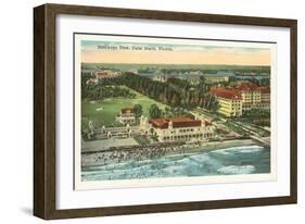 Aerial View of Palm Beach, Florida-null-Framed Art Print