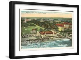 Aerial View of Palm Beach, Florida-null-Framed Art Print