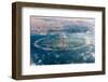 Aerial view of Palm Jumeirah, Dubai, United Arab Emirates-Stefano Politi Markovina-Framed Photographic Print