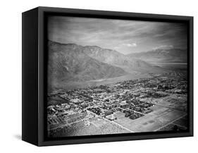 Aerial View of Palm Springs-Dave Cicero-Framed Stretched Canvas