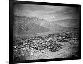 Aerial View of Palm Springs-Dave Cicero-Framed Photographic Print