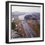 Aerial View of Panama Canal's Miraflores Locks-null-Framed Photographic Print