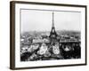 Aerial View of Paris-Bettmann-Framed Photographic Print