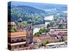 Aerial View of Passau, Germany-Miva Stock-Stretched Canvas