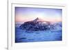 Aerial View of Paulet Island Near Northern Tip-null-Framed Photographic Print