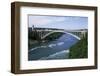 Aerial View of Peace Bridge Site-null-Framed Photographic Print