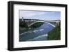 Aerial View of Peace Bridge Site-null-Framed Photographic Print