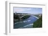 Aerial View of Peace Bridge Site-null-Framed Photographic Print