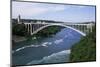 Aerial View of Peace Bridge Site-null-Mounted Photographic Print