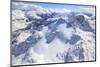 Aerial View of Peak Ferra Covered with Snow, Spluga Valley, Chiavenna, Valtellina, Lombardy-Roberto Moiola-Mounted Photographic Print